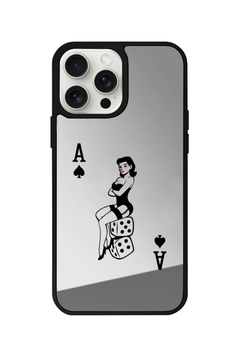 iPhone 15 Pro Ace Queen Mirror Aynalı Telefon Kılıfı - SUMTHINCS