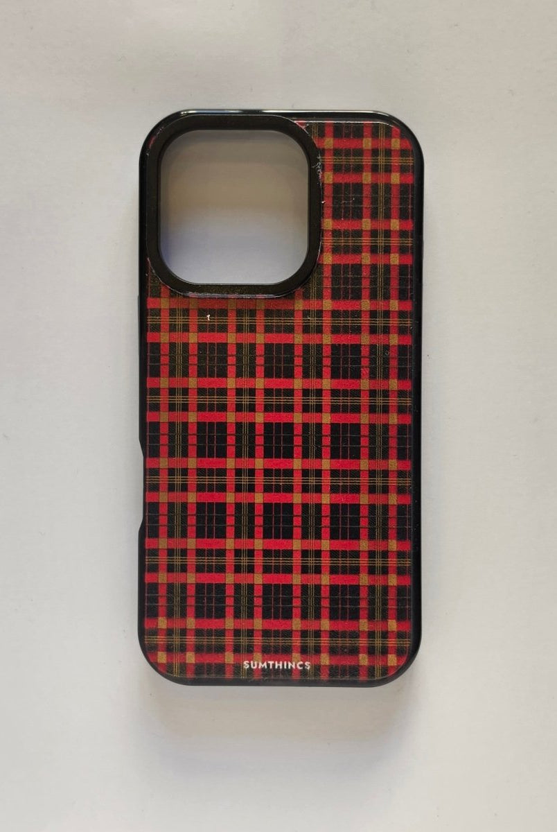 iPhone 15 Pro christmas plaid Procase Telefon Kılıfı - Sumthincs