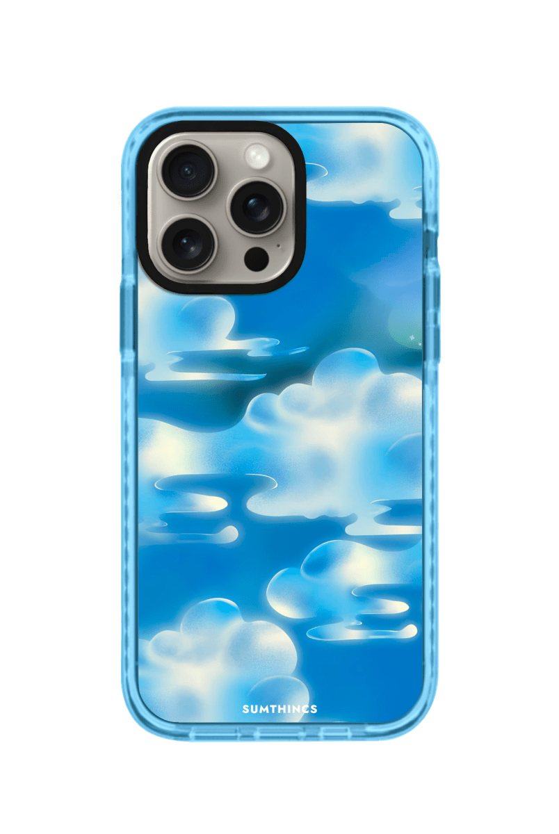 iPhone 15 Pro Daydream Procase Şeffaf Telefon Kılıfı Mavi - SUMTHINCS