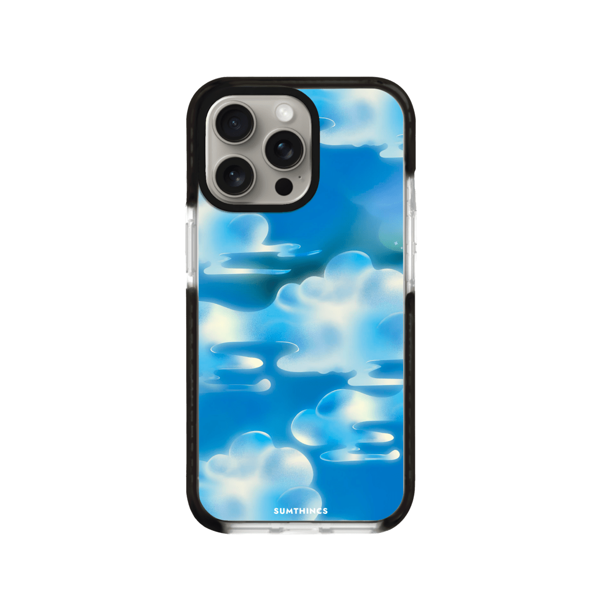iPhone 15 Pro Daydream Procase Şeffaf Telefon Kılıfı Siyah Şeffaf - SUMTHINCS