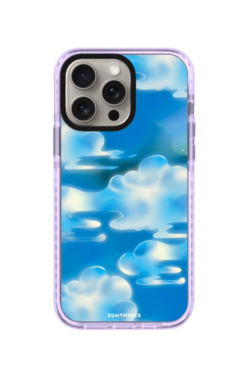 iPhone 15 Pro Daydream Procase Şeffaf Telefon Kılıfı Lila - SUMTHINCS