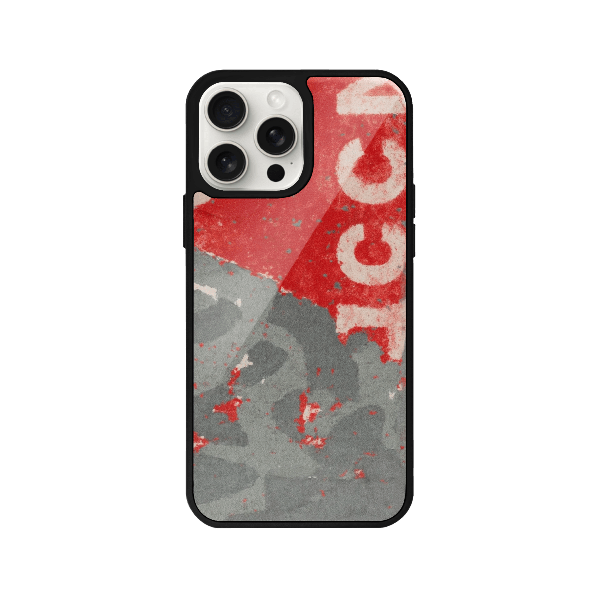 iPhone 15 Pro Graffiti Glossy Cam Telefon Kılıfı - SUMTHINCS