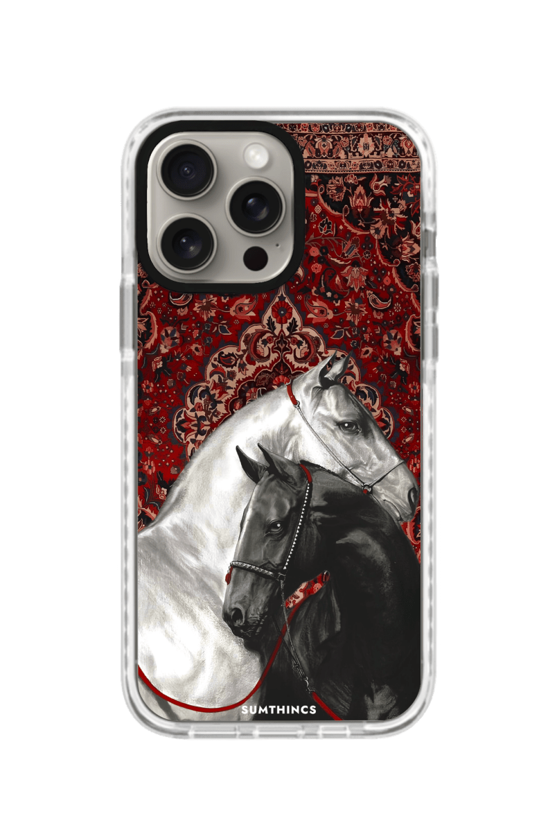 iPhone 15 Pro Harmony Procase Şeffaf Telefon Kılıfı Beyaz Şeffaf - SUMTHINCS