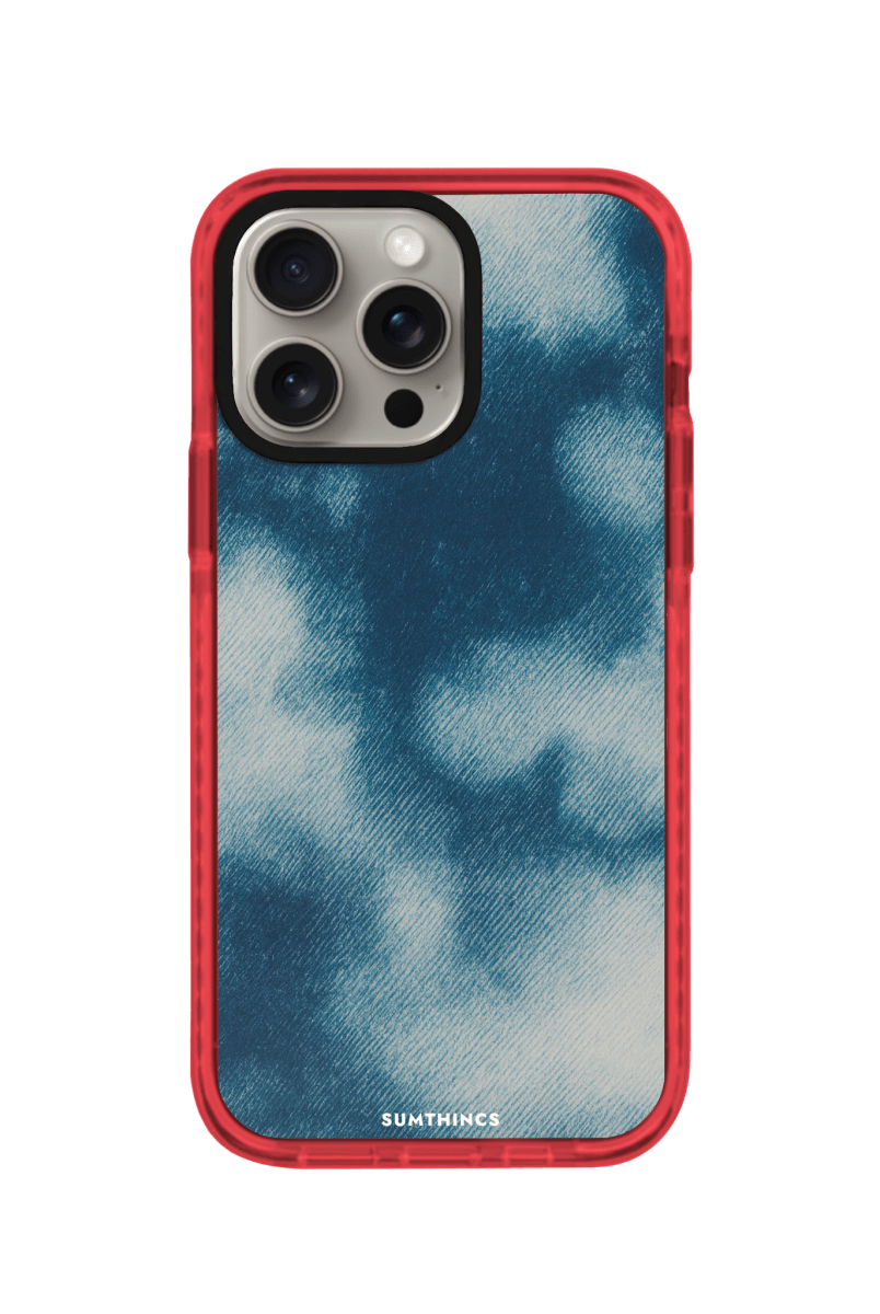 iPhone 15 Pro Indigo Procase Şeffaf Telefon Kılıfı Kırmızı - SUMTHINCS