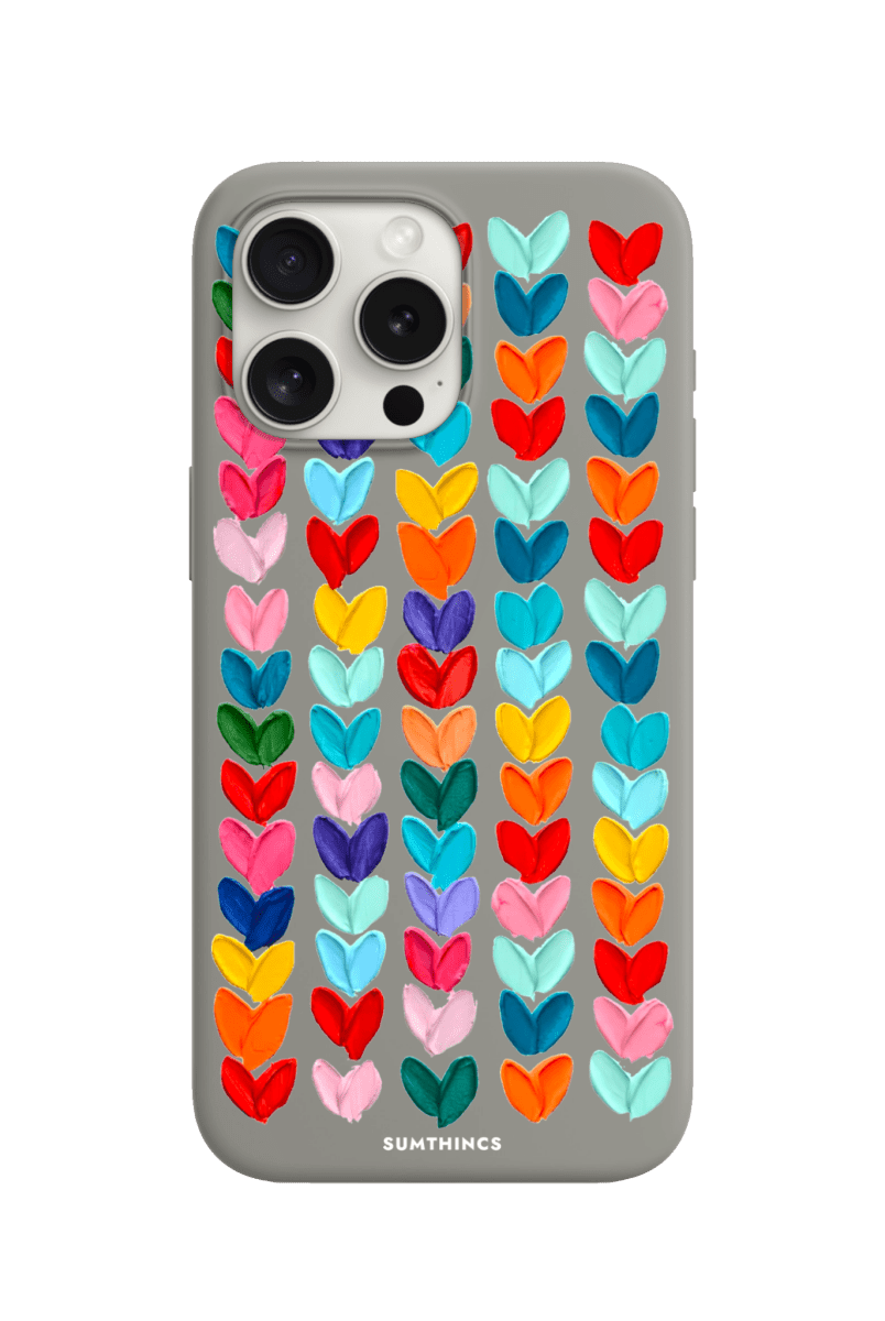 iPhone 15 Pro Lovestorm Premium Telefon Kılıfı Gri - SUMTHINCS