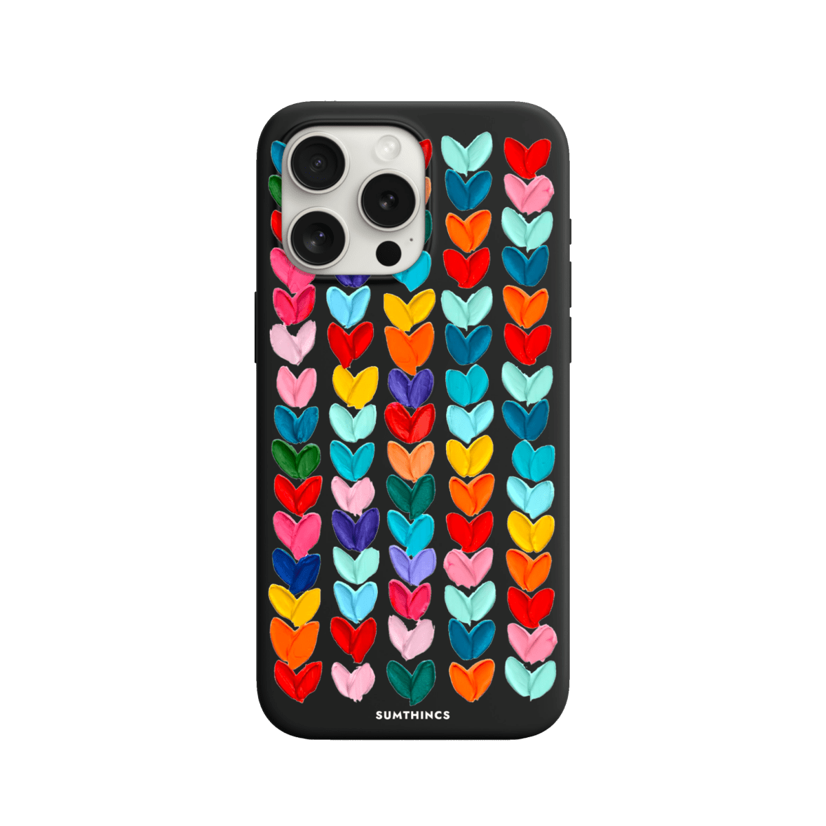 iPhone 15 Pro Lovestorm Premium Telefon Kılıfı Siyah - SUMTHINCS