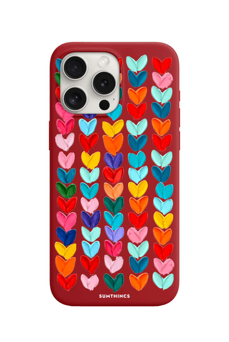 iPhone 15 Pro Lovestorm Premium Telefon Kılıfı Kırmızı - SUMTHINCS