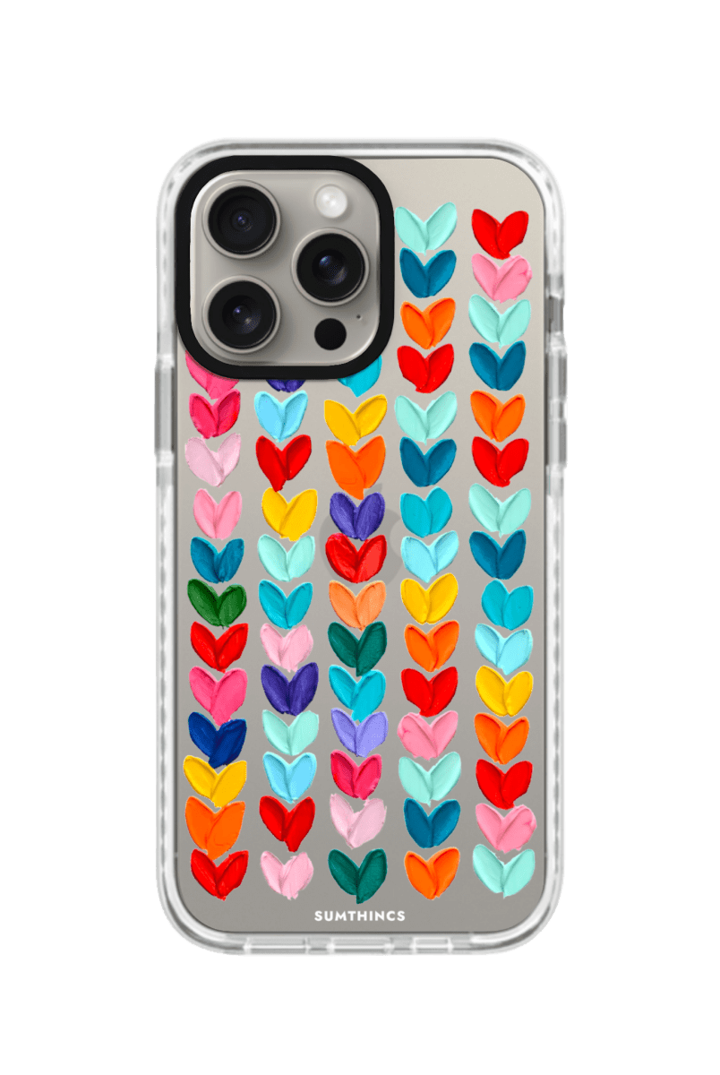iPhone 15 Pro Lovestorm Procase Şeffaf Telefon Kılıfı Beyaz Şeffaf - SUMTHINCS