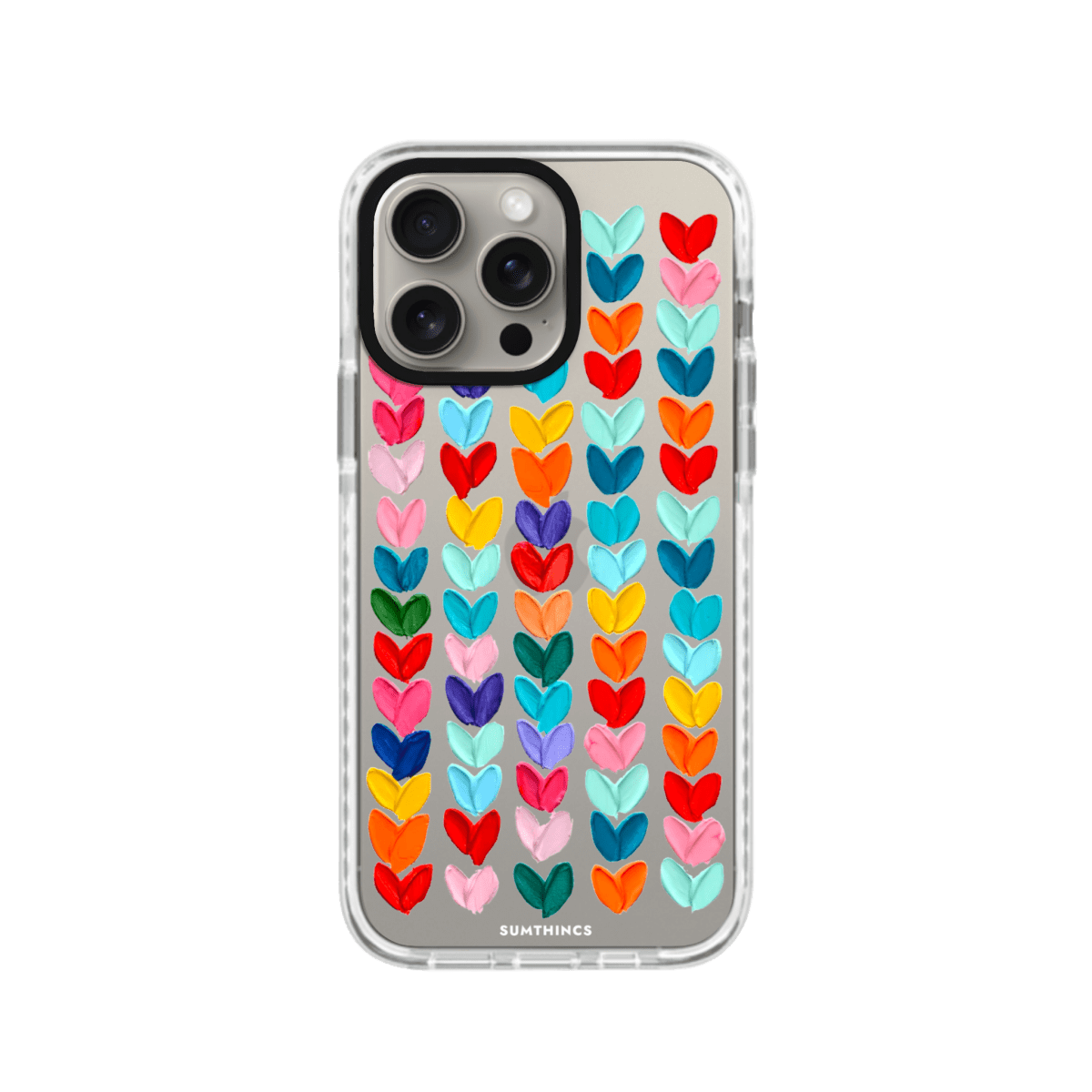 iPhone 15 Pro Lovestorm Procase Şeffaf Telefon Kılıfı Beyaz Şeffaf - SUMTHINCS