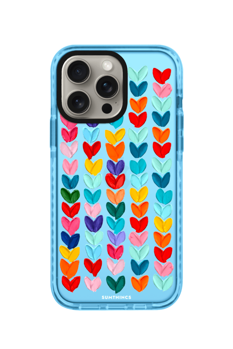 iPhone 15 Pro Lovestorm Procase Şeffaf Telefon Kılıfı Mavi - SUMTHINCS