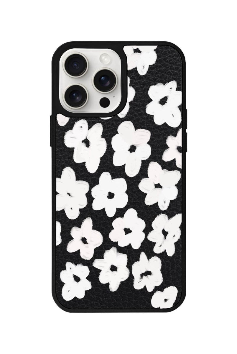iPhone 15 Pro Max Blossoms Leather Vegan Deri Telefon Kılıfı - SUMTHINCS
