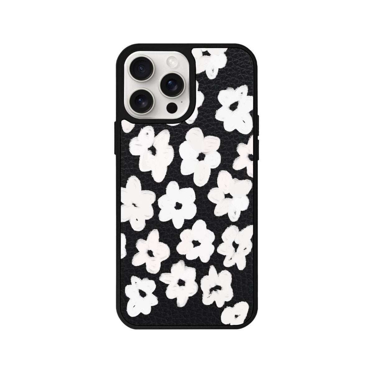 iPhone 15 Pro Max Blossoms Leather Vegan Deri Telefon Kılıfı - SUMTHINCS