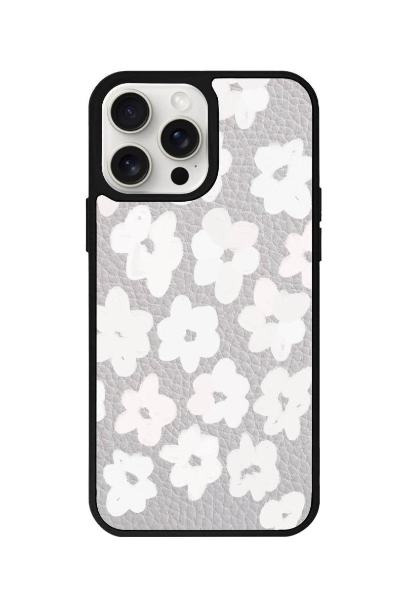 iPhone 15 Pro Max Blossoms Leather Vegan Deri Telefon Kılıfı - SUMTHINCS