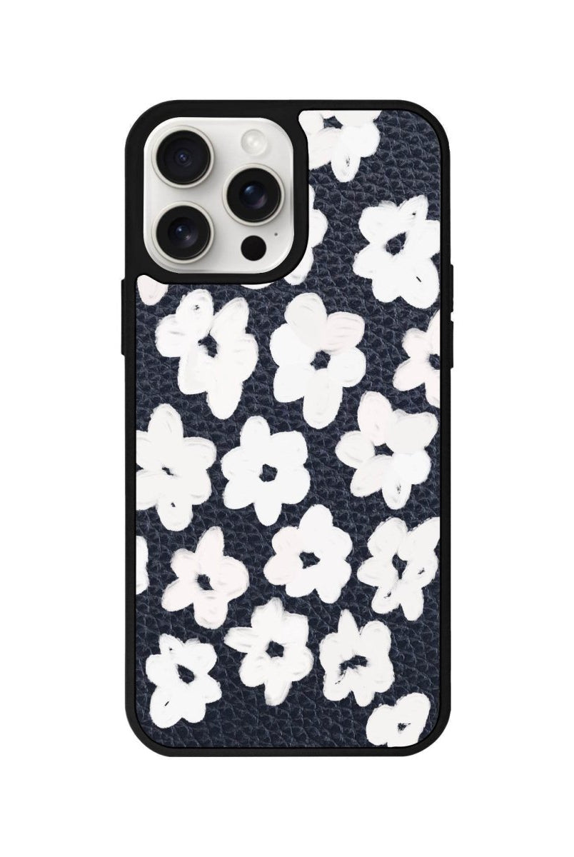 iPhone 15 Pro Max Blossoms Leather Vegan Deri Telefon Kılıfı - SUMTHINCS