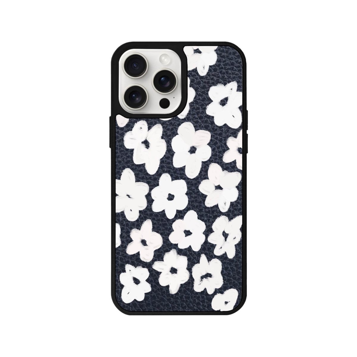 iPhone 15 Pro Max Blossoms Leather Vegan Deri Telefon Kılıfı - SUMTHINCS
