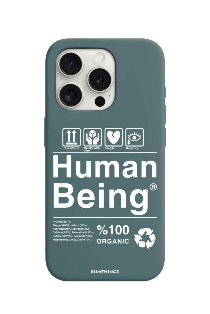 iPhone 15 Pro Max Human Being Premium Telefon Kılıfı Kaktüs Yeşili - SUMTHINCS