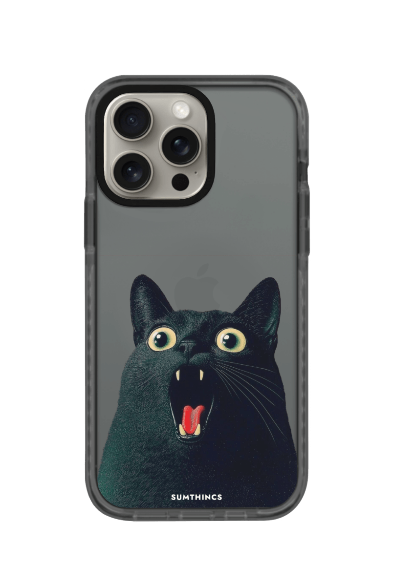 iPhone 15 Pro Max Meoww Procase Telefon Kılıfı Antrasit - SUMTHINCS