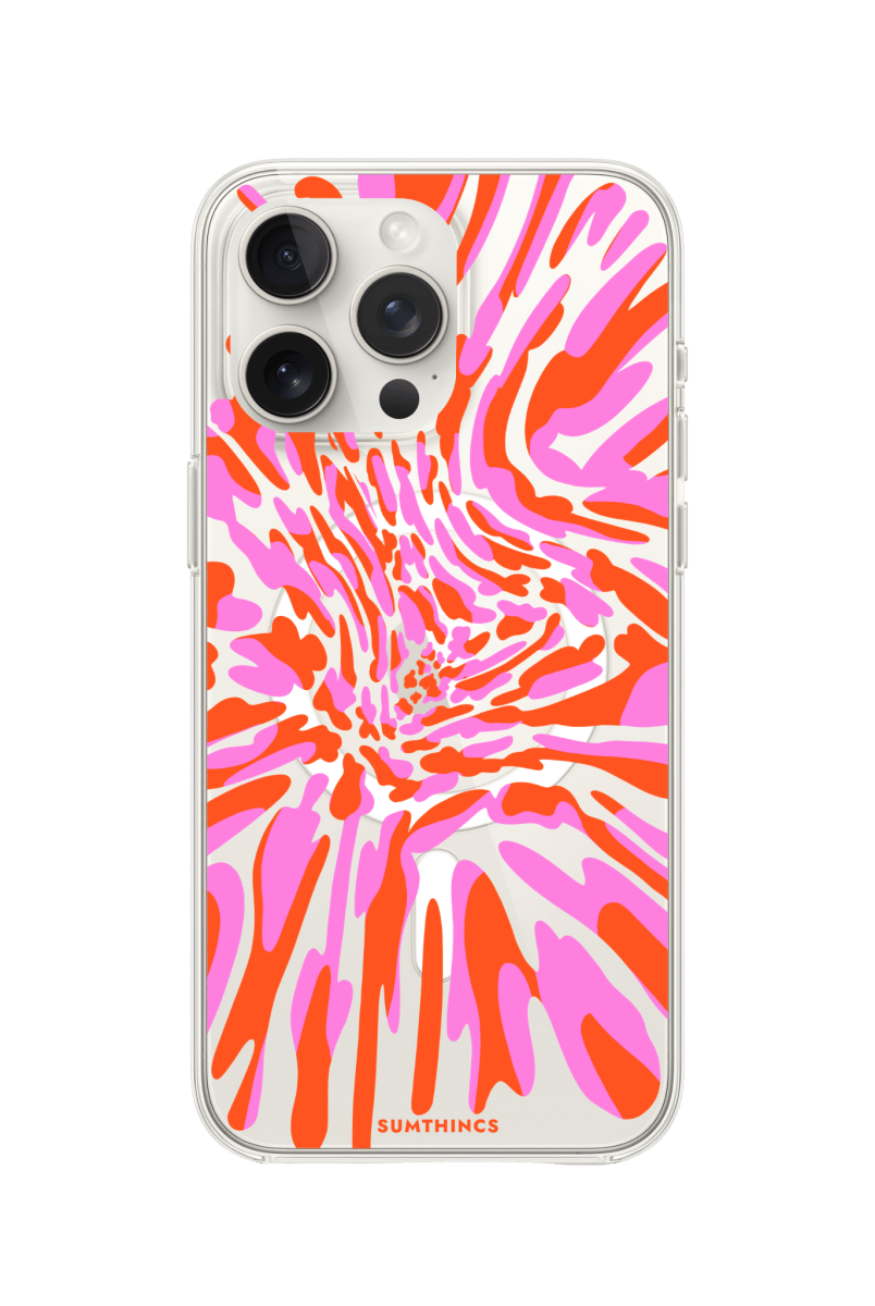 iPhone 15 Pro Neon Dreams Clear Magsafe Şeffaf Telefon Kılıfı - SUMTHINCS