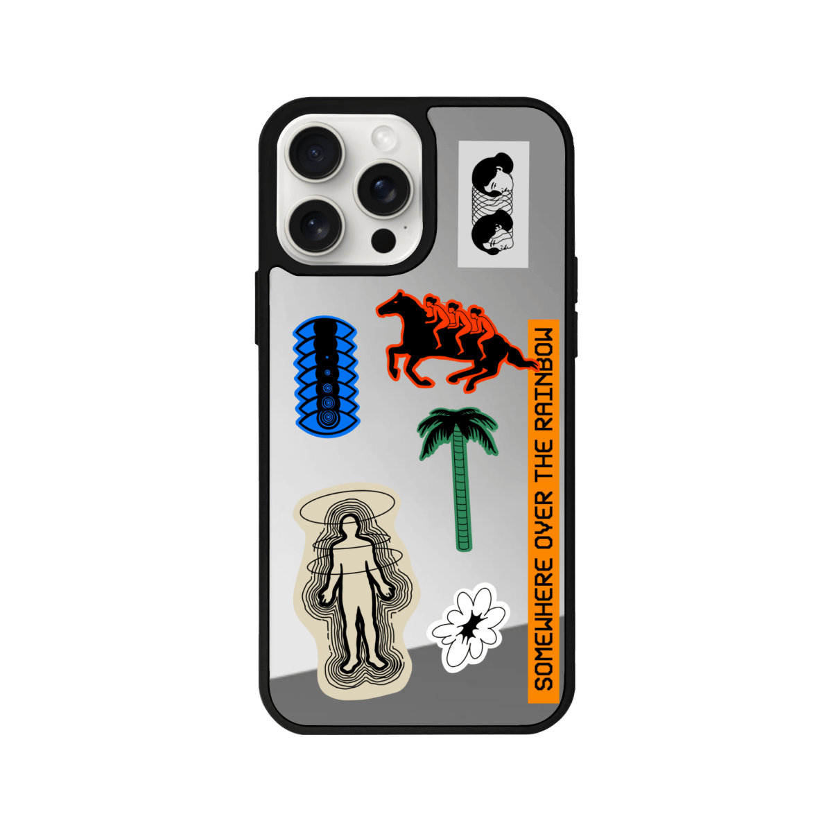 iPhone 15 Pro Somewhere Mirror Aynalı Telefon Kılıfı - SUMTHINCS