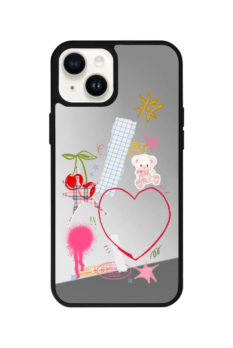 iPhone 15 Sweet Chaos Mirror Aynalı Telefon Kılıfı - SUMTHINCS