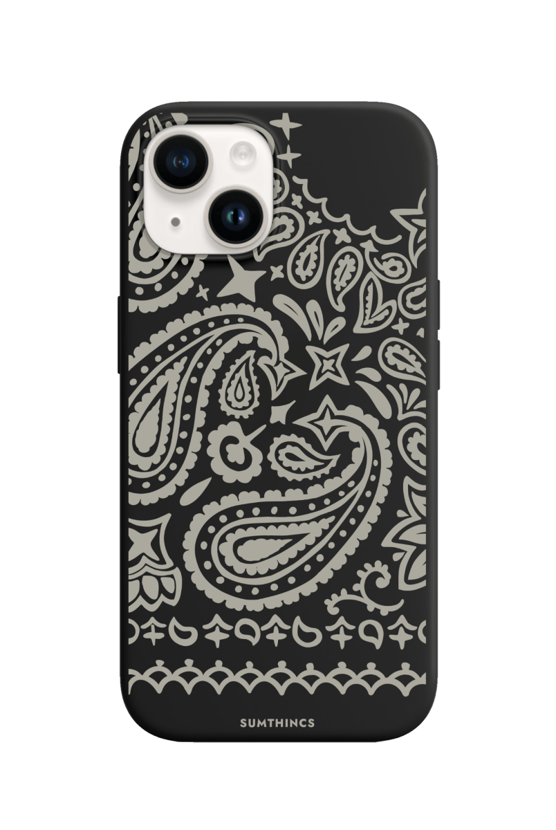 iPhone 15 Urban Bandana Premium Telefon Kılıfı Siyah - SUMTHINCS