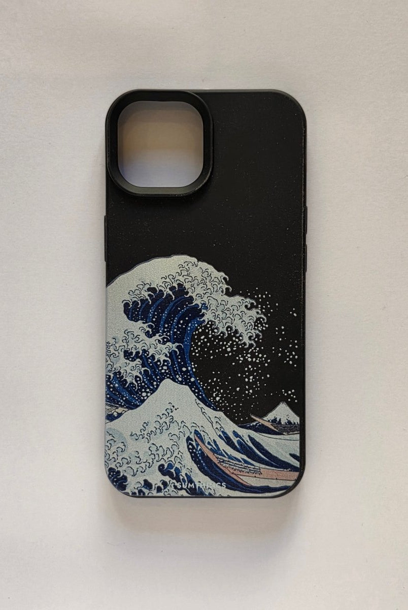 iPhone 15 waves Premium Telefon Kılıfı - Sumthincs