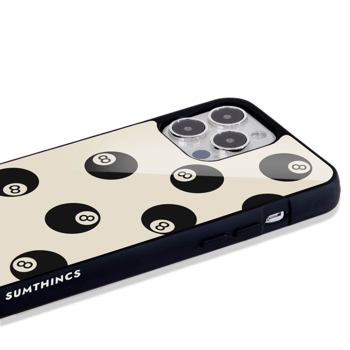 iPhone 16 8Ball Glossy Cam Telefon Kılıfı - SUMTHINCS