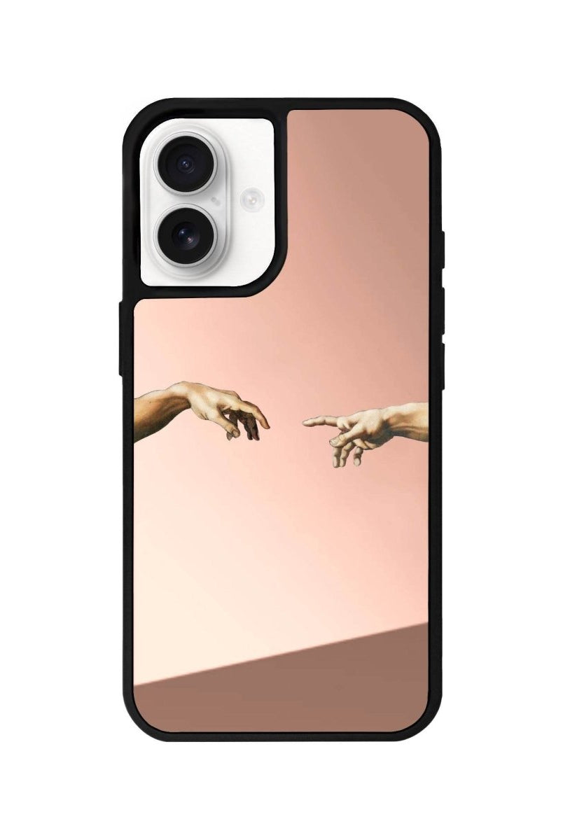 iPhone 16 Adam's Creation Mirror Aynalı Telefon Kılıfı Metalik Pembe - SUMTHINCS