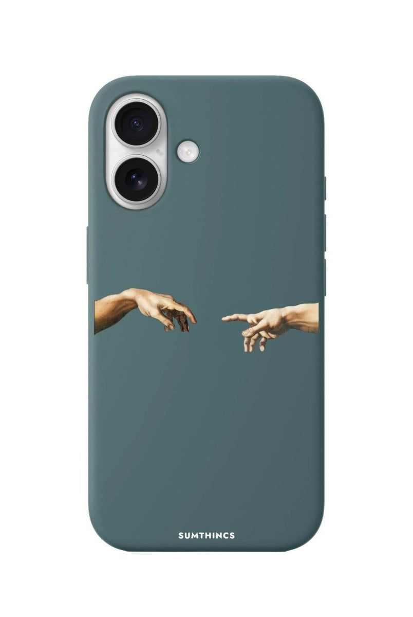 iPhone 16 Adam's Creation Premium Telefon Kılıfı Kaktüs Yeşili - SUMTHINCS