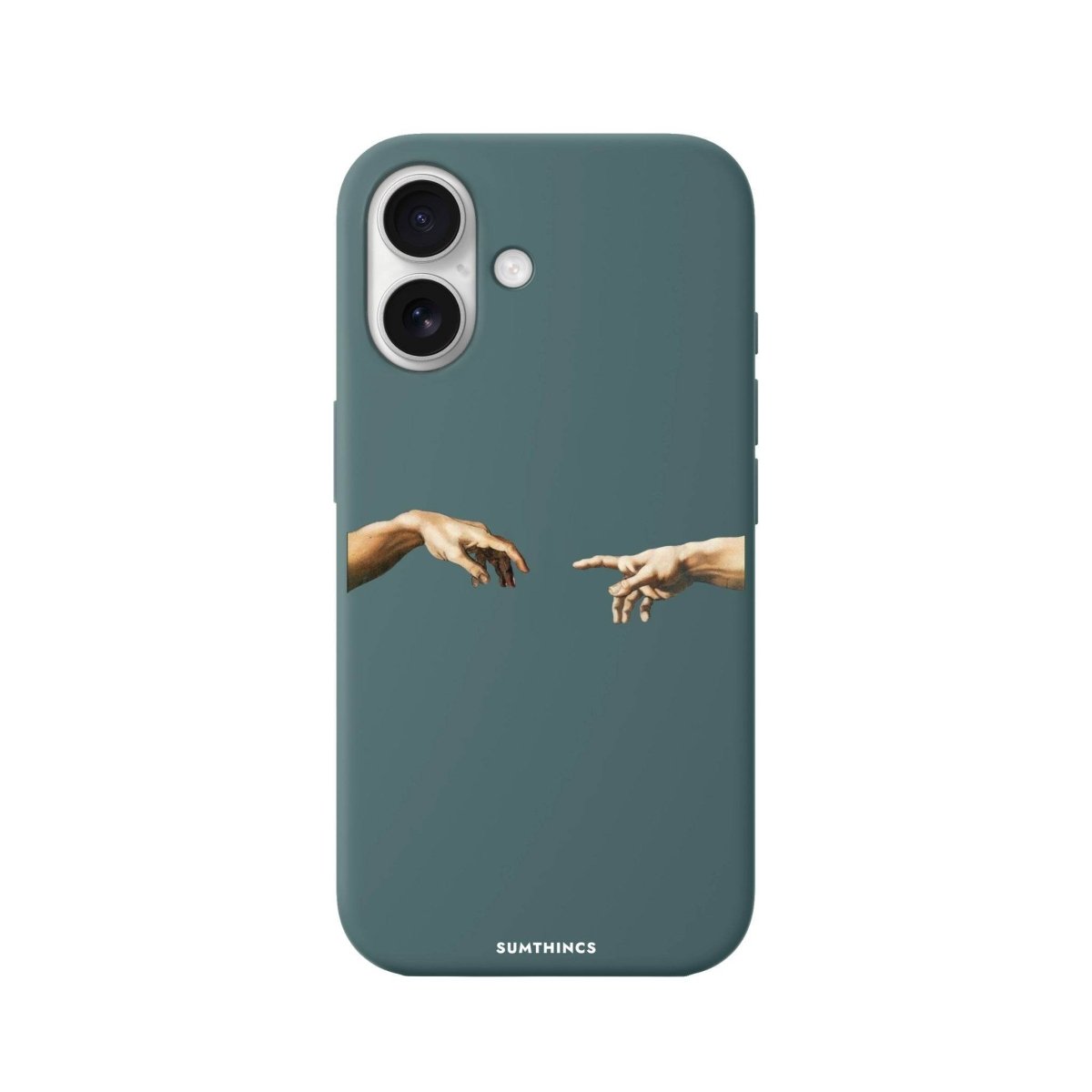 iPhone 16 Adam's Creation Premium Telefon Kılıfı Kaktüs Yeşili - SUMTHINCS