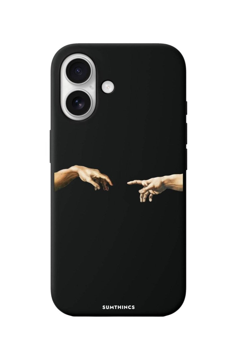 iPhone 16 Adam's Creation Premium Telefon Kılıfı Siyah - SUMTHINCS
