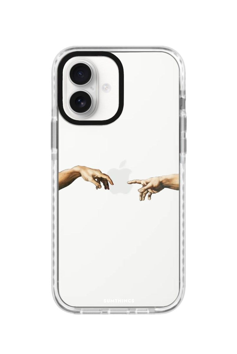 iPhone 16 Adam's Creation Procase Şeffaf Telefon Kılıfı Beyaz Şeffaf - SUMTHINCS