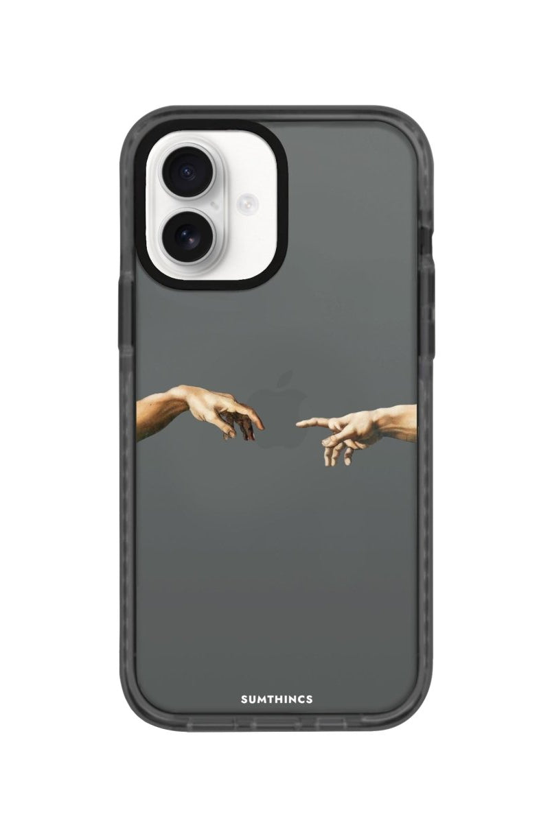 iPhone 16 Adam's Creation Procase Şeffaf Telefon Kılıfı Antrasit - SUMTHINCS