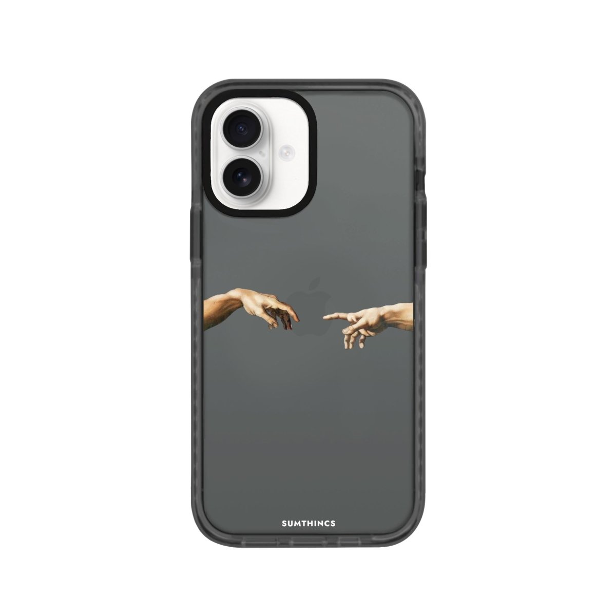 iPhone 16 Adam's Creation Procase Şeffaf Telefon Kılıfı Antrasit - SUMTHINCS