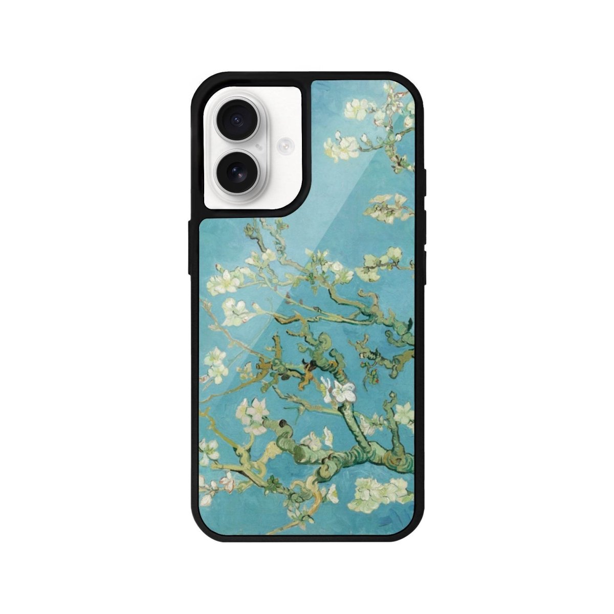 iPhone 16 Almond Blossoms Glossy Cam Telefon Kılıfı - SUMTHINCS