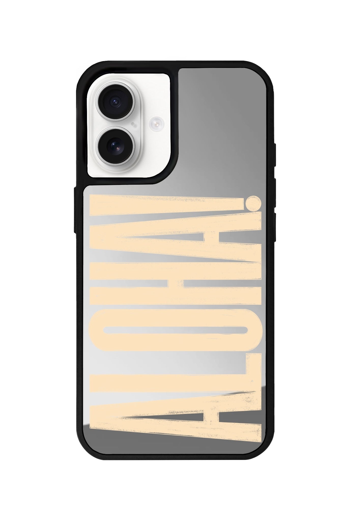 iPhone 16 Aloha Mirror Aynalı Telefon Kılıfı Gümüş - SUMTHINCS