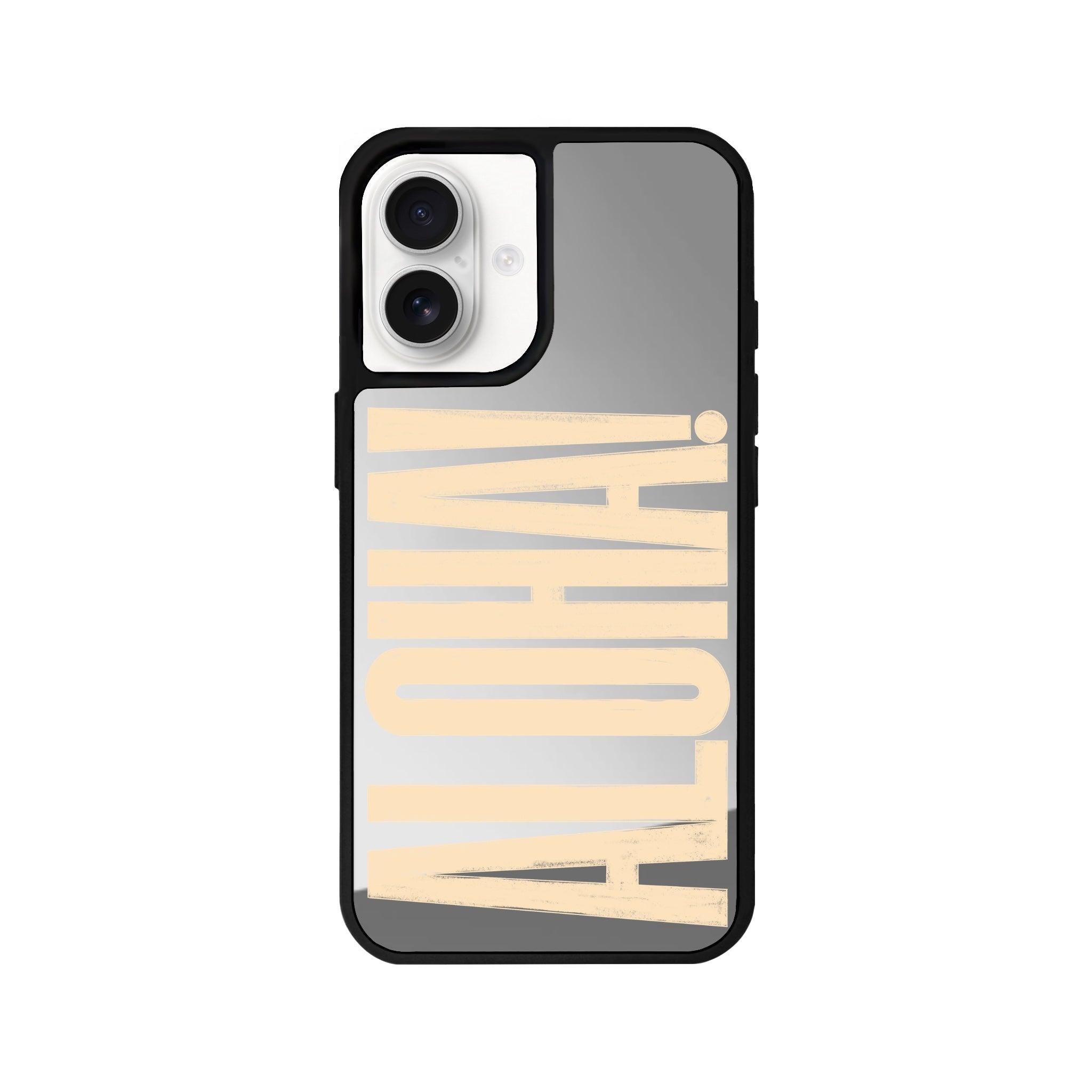 iPhone 16 Aloha Mirror Aynalı Telefon Kılıfı Gümüş - SUMTHINCS