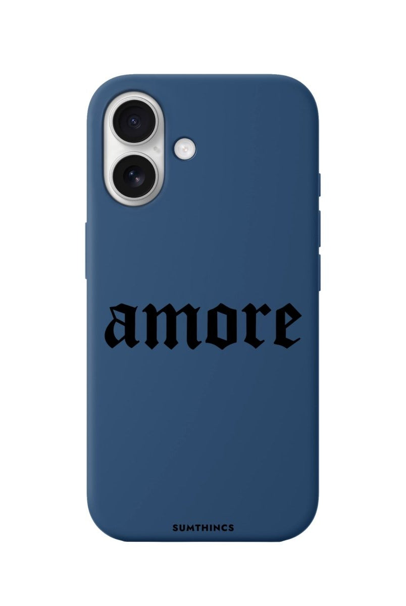 iPhone 16 Amore Premium Telefon Kılıfı Pasifik Mavi - SUMTHINCS