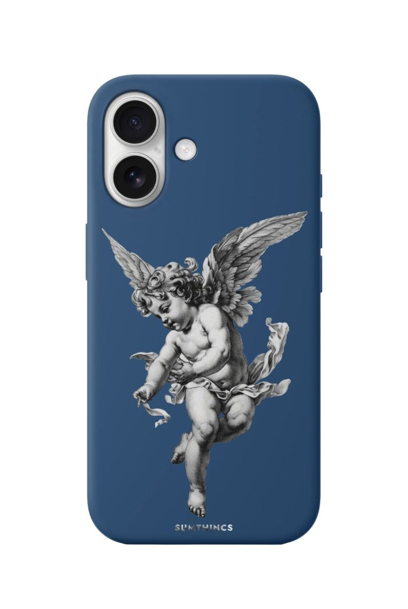 iPhone 16 Angel Premium Telefon Kılıfı Pasifik Mavi - SUMTHINCS