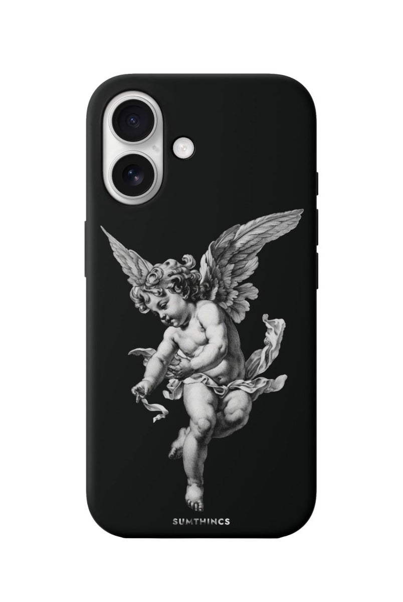 iPhone 16 Angel Premium Telefon Kılıfı Siyah - SUMTHINCS