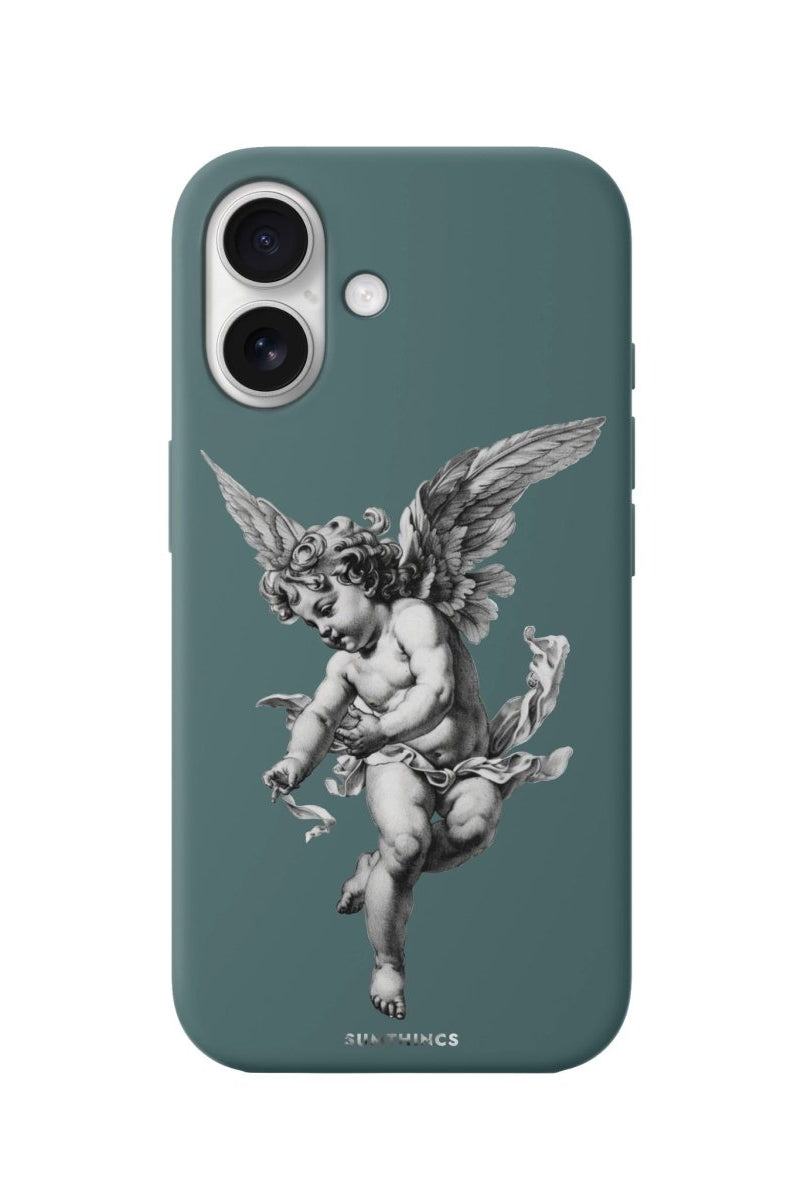 iPhone 16 Angel Premium Telefon Kılıfı Kaktüs Yeşili - SUMTHINCS