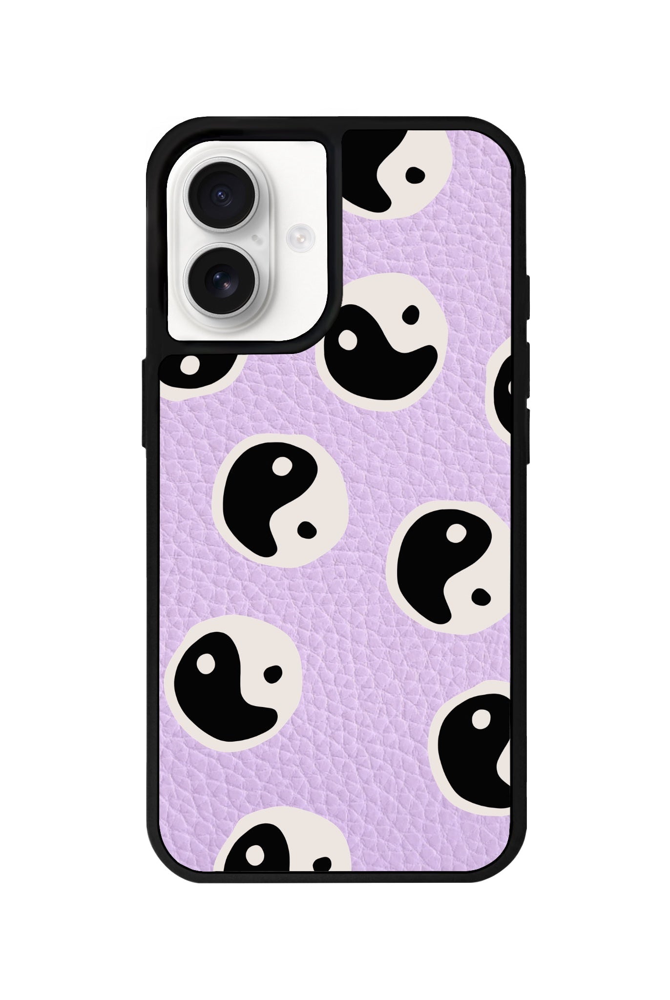 iPhone 16 Balance Leather Vegan Deri Telefon Kılıfı Lila - SUMTHINCS