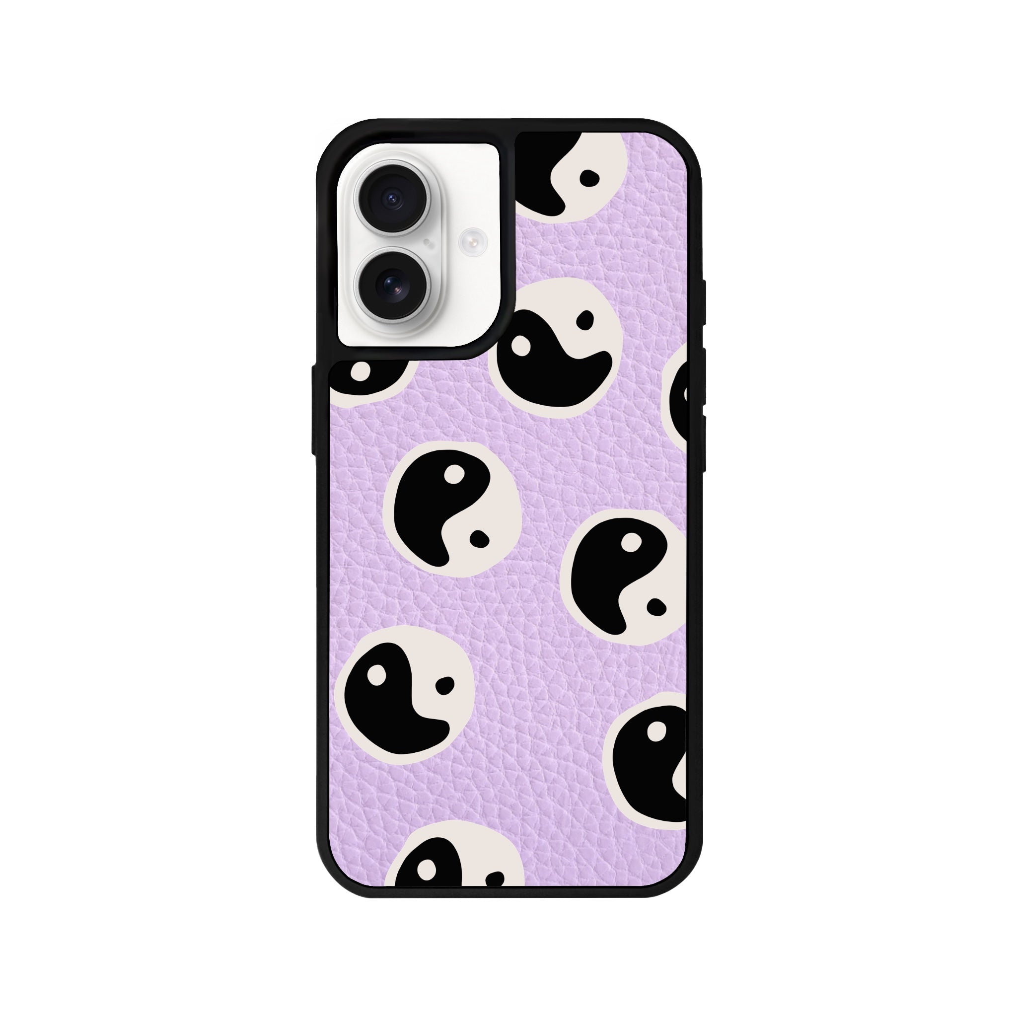 iPhone 16 Balance Leather Vegan Deri Telefon Kılıfı Lila - SUMTHINCS