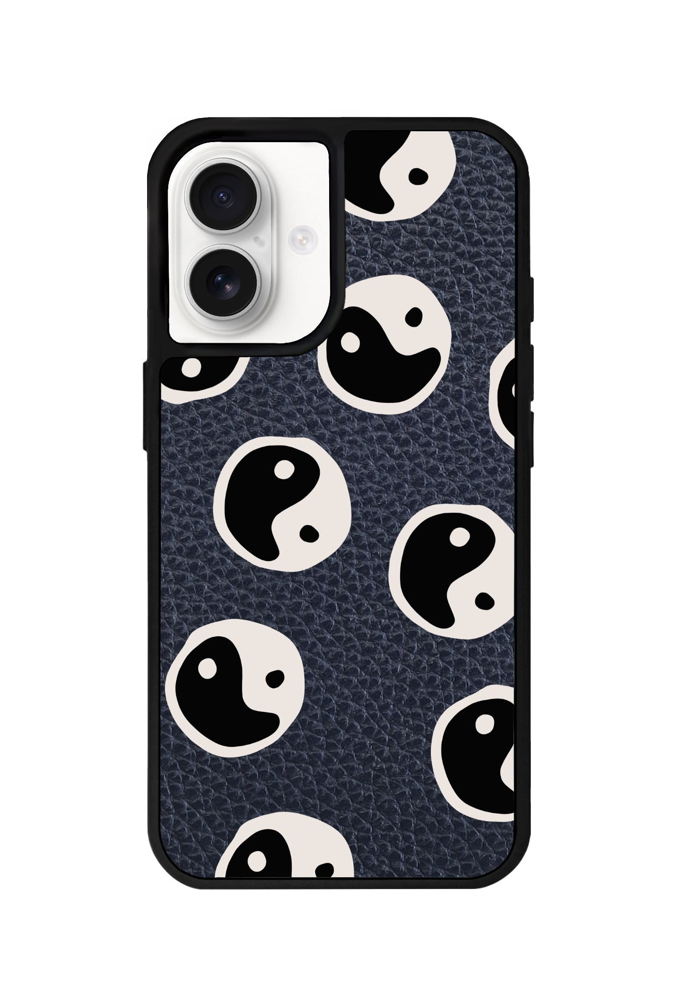 iPhone 16 Balance Leather Vegan Deri Telefon Kılıfı Pasifik Mavi - SUMTHINCS