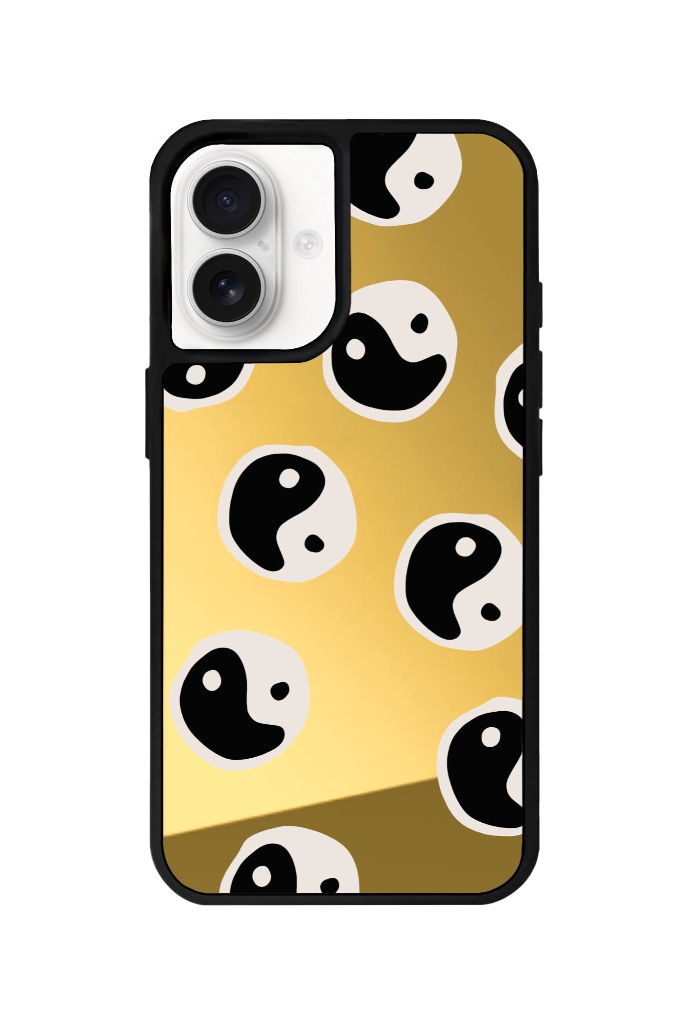 iPhone 16 Balance Mirror Aynalı Telefon Kılıfı Altın - SUMTHINCS