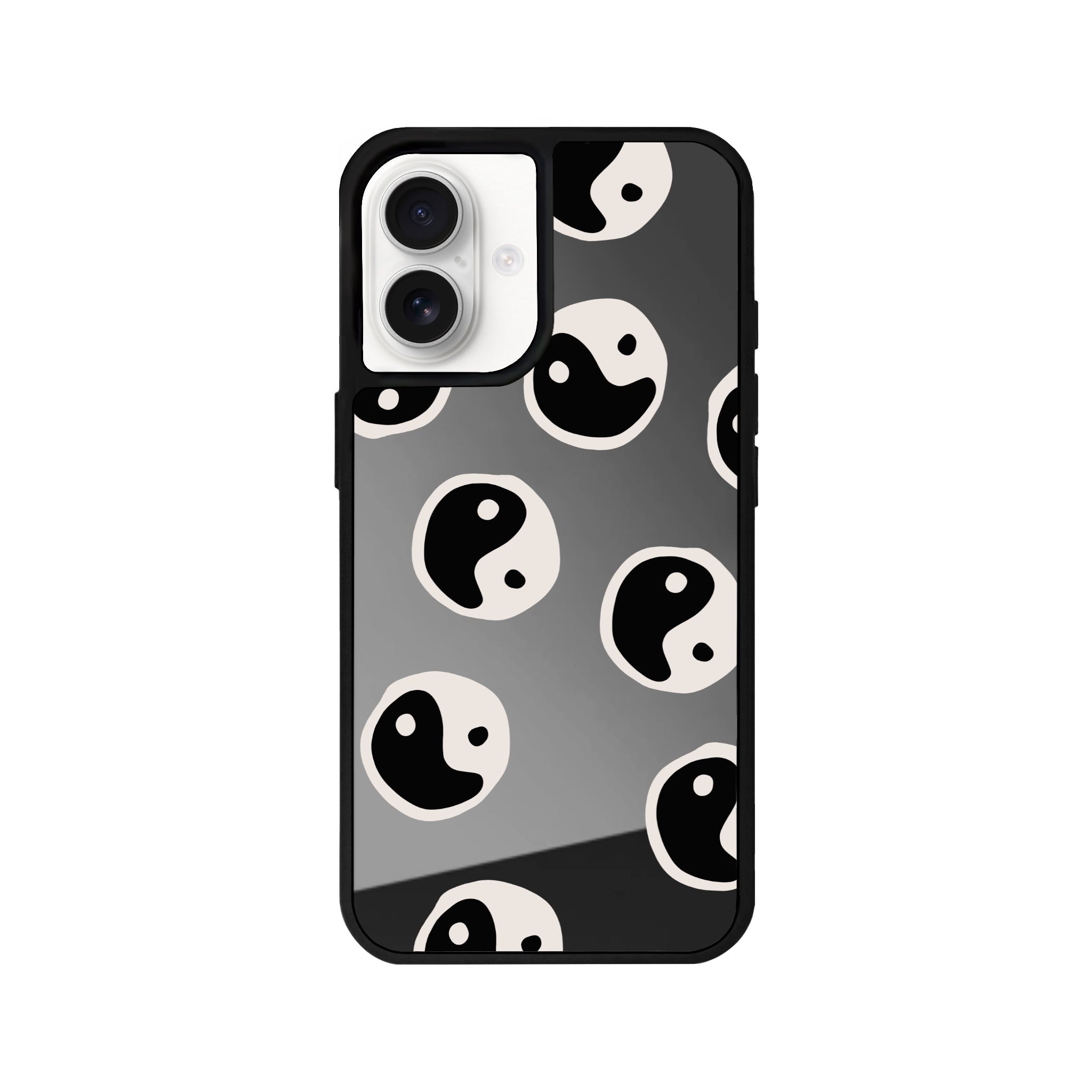 iPhone 16 Balance Mirror Aynalı Telefon Kılıfı Antrasit - SUMTHINCS