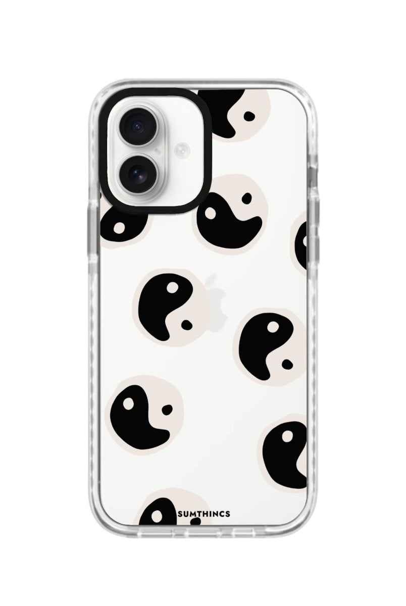 iPhone 16 Balance Procase Şeffaf Telefon Kılıfı Beyaz Şeffaf - SUMTHINCS