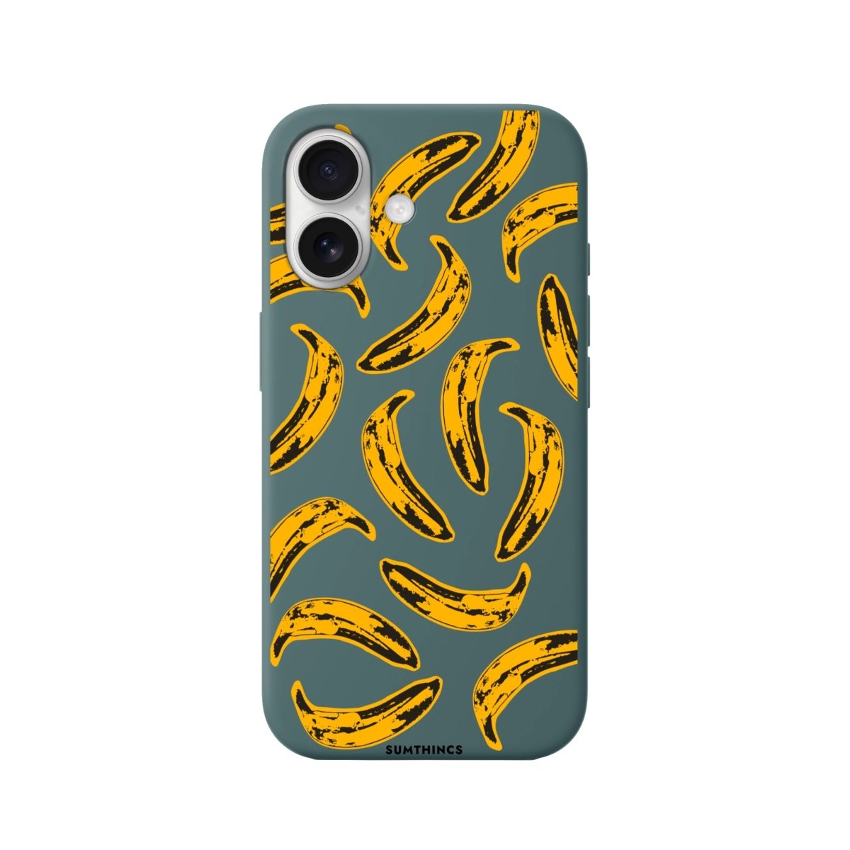 iPhone 16 Bananas Premium Telefon Kılıfı Kaktüs Yeşili - SUMTHINCS