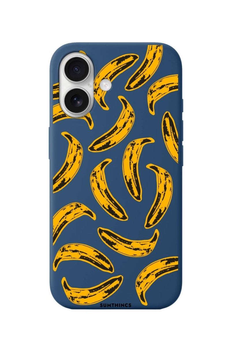 iPhone 16 Bananas Premium Telefon Kılıfı Pasifik Mavi - SUMTHINCS