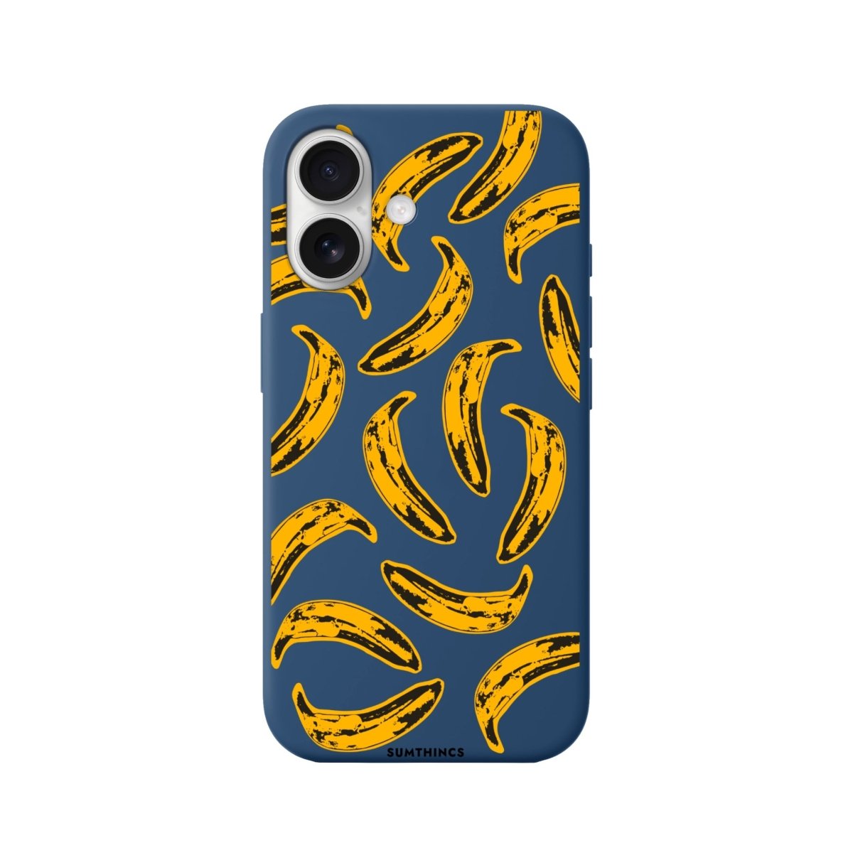 iPhone 16 Bananas Premium Telefon Kılıfı Pasifik Mavi - SUMTHINCS